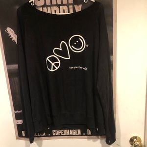 Peace Love World Lightweight Top